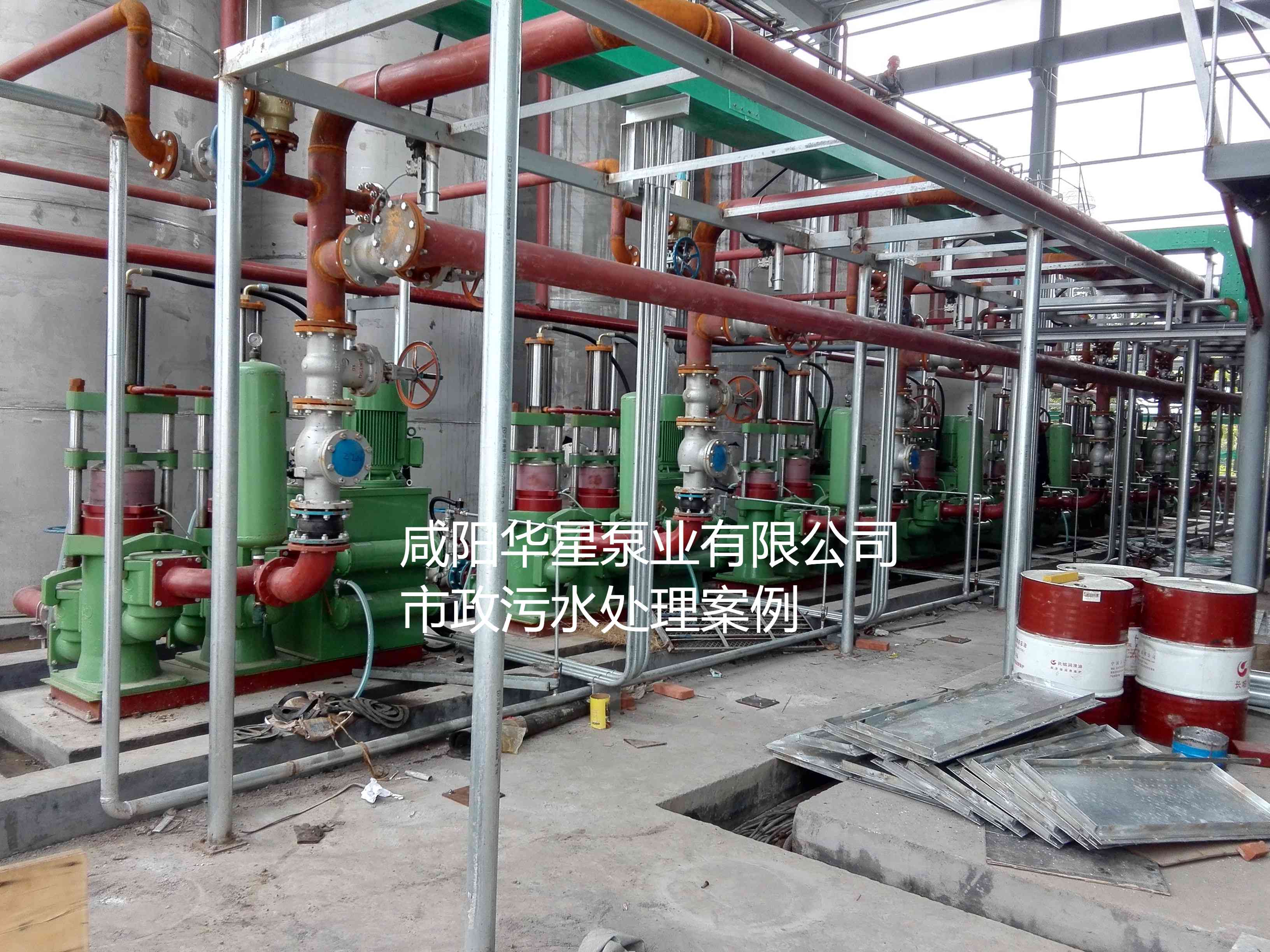 YB250陶瓷柱塞泥浆泵在市政污水处理厂案例-第三个客户案例